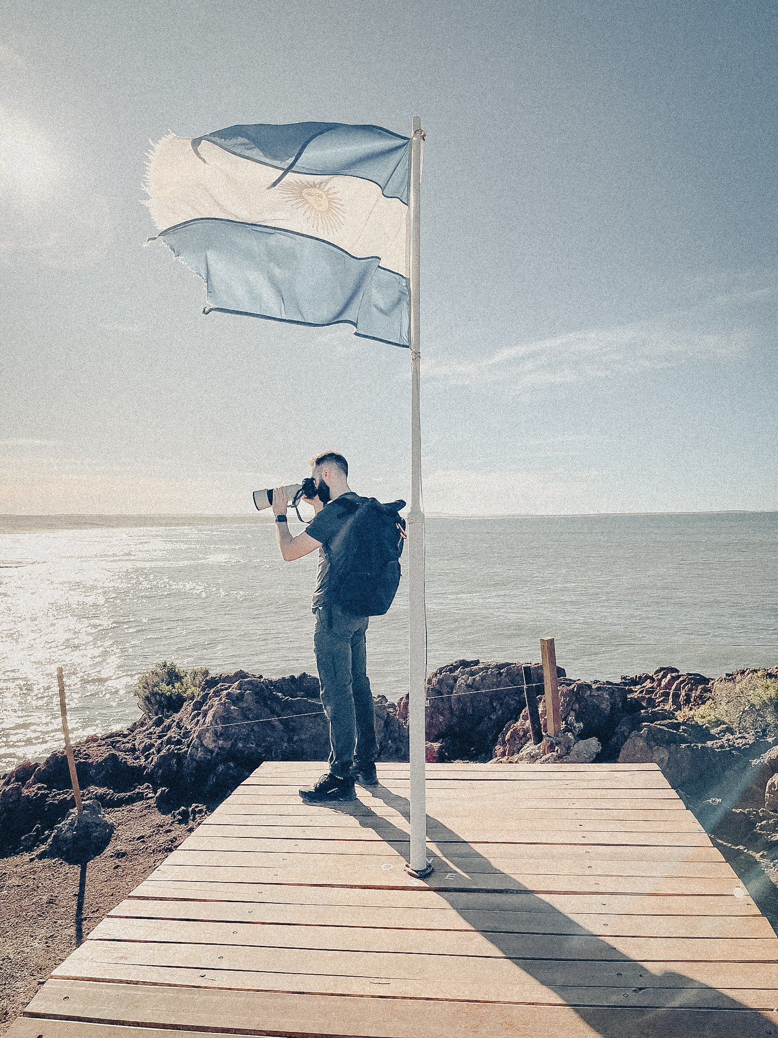 Mon portrait en photo en Argentine