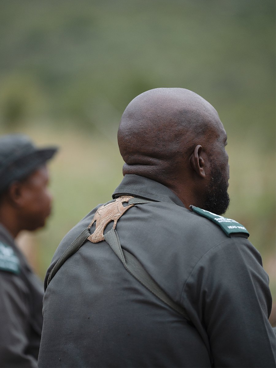 Photographie de rangers dans le parc Kruger en Afrique du Sud