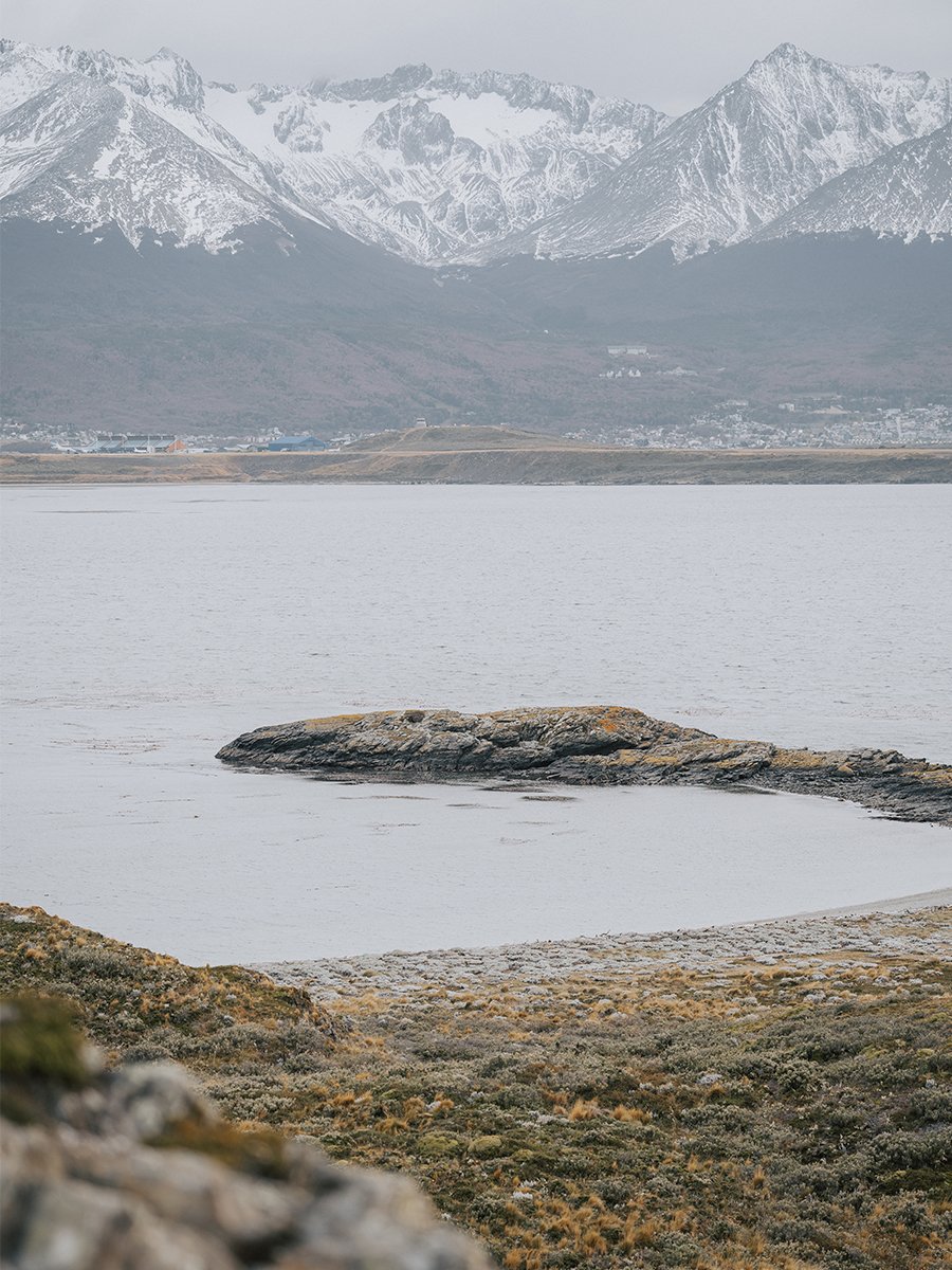 Photographie de la mer en Patagonie