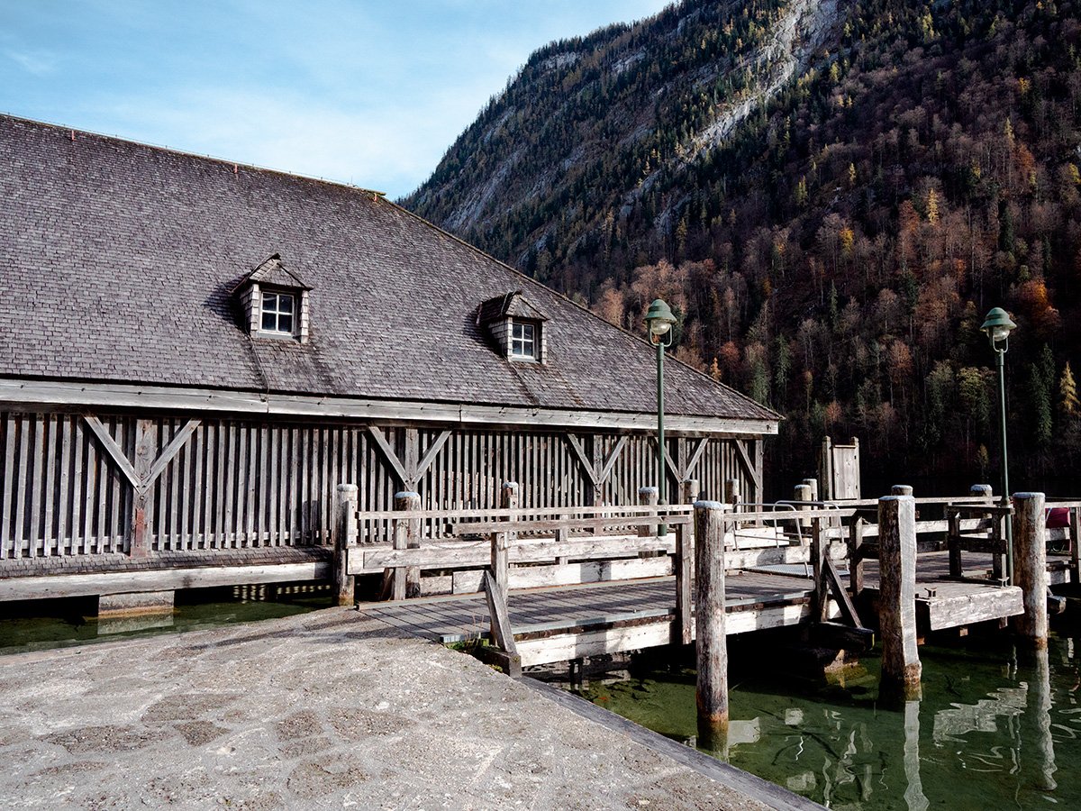 Photographie d'une maison ancienne en Bavière